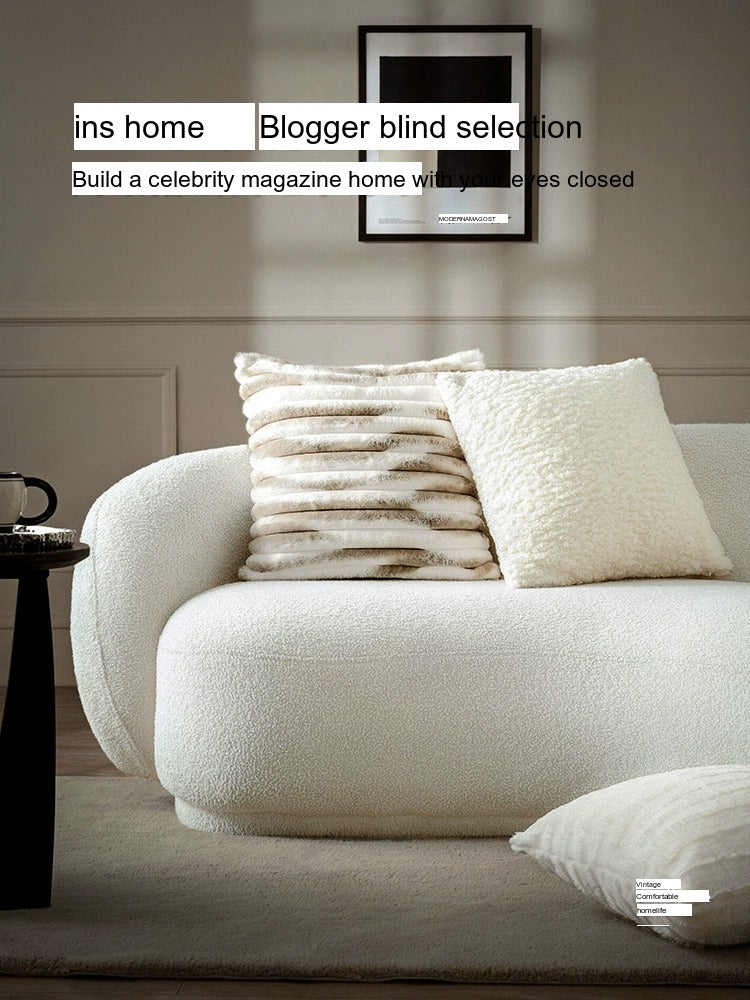 VANT Isadora Luxe Plush Bay Window Pillowcases from VANT