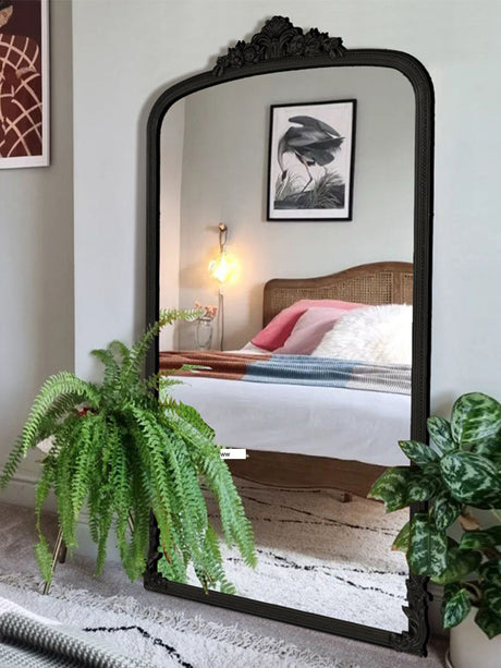 LANXESS Isolde Vintage Chic Reflective Floor Mirror from LANXESS