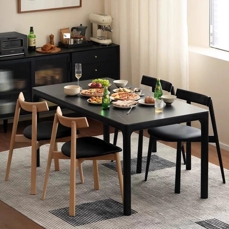 JINYI Elowen Minimalist Solid Wood Dining Set from JINYI