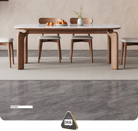 FASATI Leonardo Chic Minimalist Wood Dining Set from FASATI