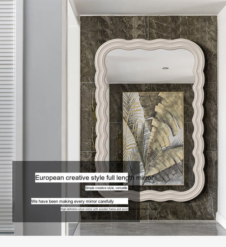 LANXESS Calderon Unique Wave Design Full-Length Mirror from LANXESS