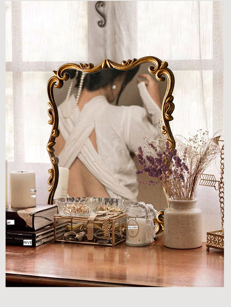 LANXESS Verity Elegant Vintage Wall-Mounted Dressing Mirror from LANXESS