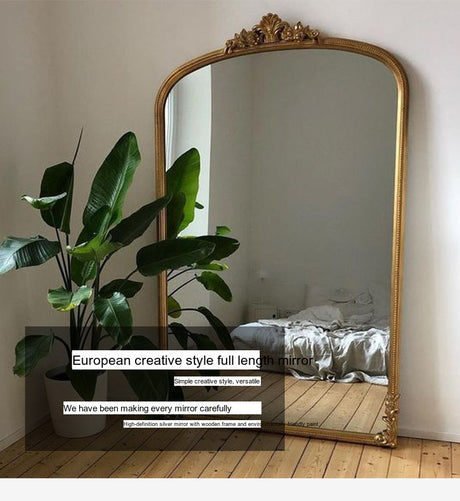 LANXESS Isolde Vintage Chic Reflective Floor Mirror from LANXESS
