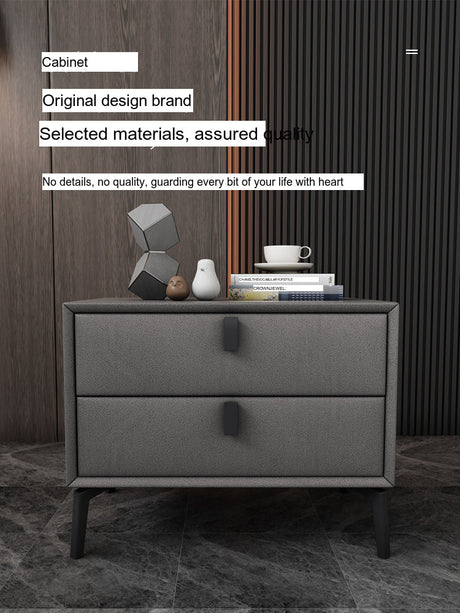FASATI Jaxon Elegant Solid Wood Bedside Table from FASATI
