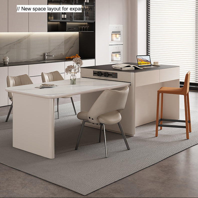 QUANMU Santiago Elegant Modern Kitchen Table from QUANMU