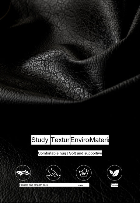 VANT Marisol Luxurious Imitation Leather Lumbar Pillow from VANT