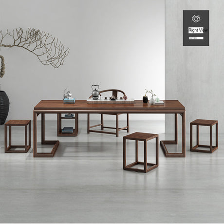 JINYI Amara Elegant Solid Wood Zen Table Set from JINYI