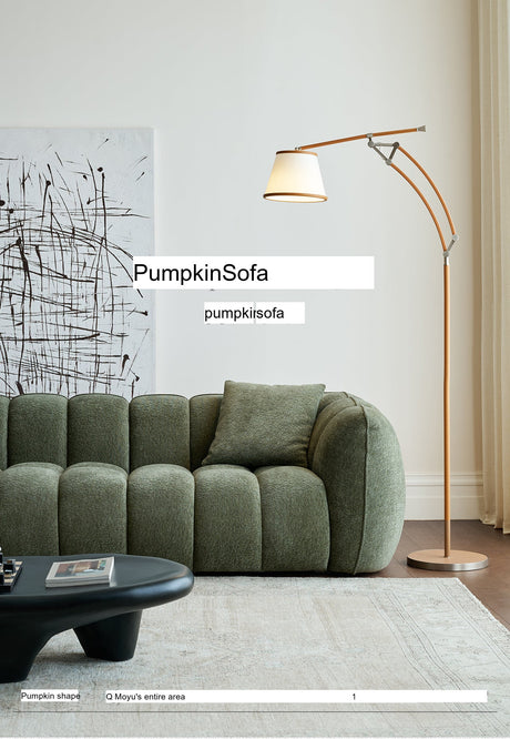 MOYU Santiago Velvet Retro Charm Modern Sofa from MOYU