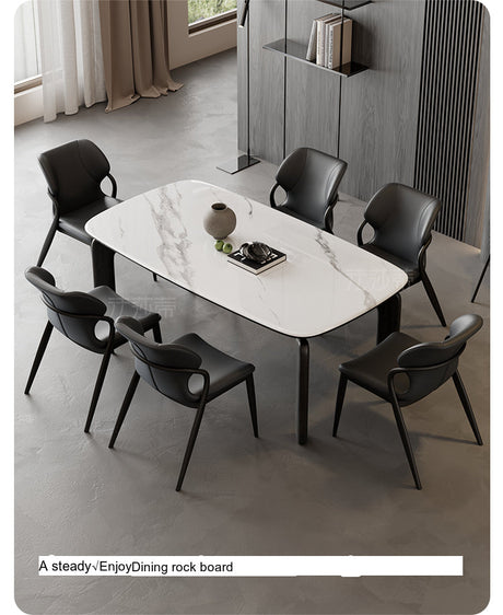 FASATI KAIROS Minimalist Solid Wood Dining Set from FASATI
