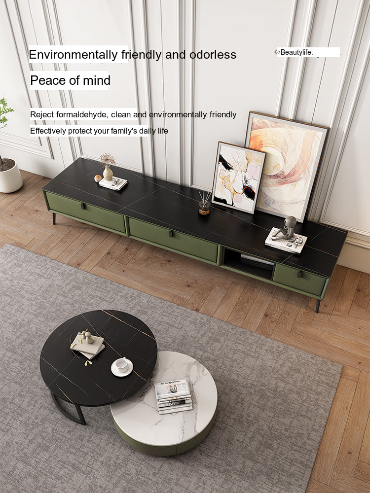 FASATI Oliver Chic Modern Round Coffee Table from FASATI