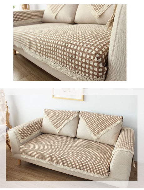 CHESTNUT COCOON Isadora Cozy Double-Sided Woven Winter Pillow from CHESTNUT COCOON
