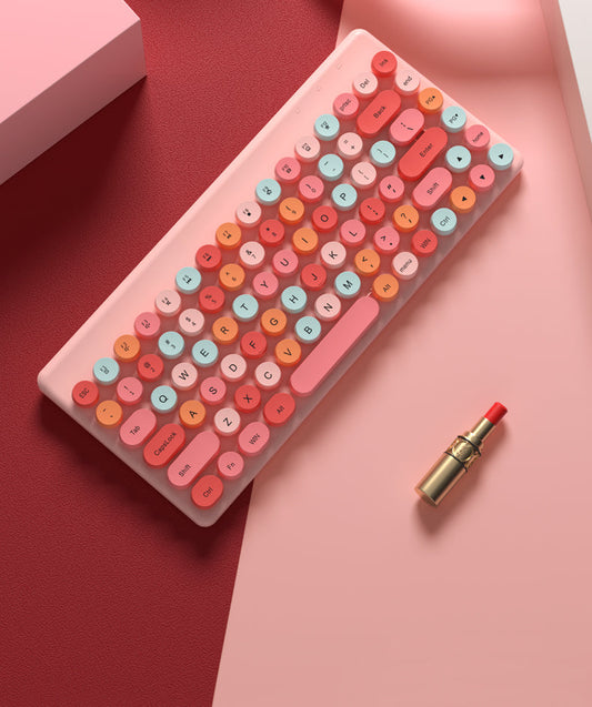 Candy Colour Keyboard Mouse Set from Tounee