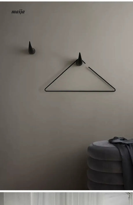 Black Horn Wall Hook from I.DEMAK
