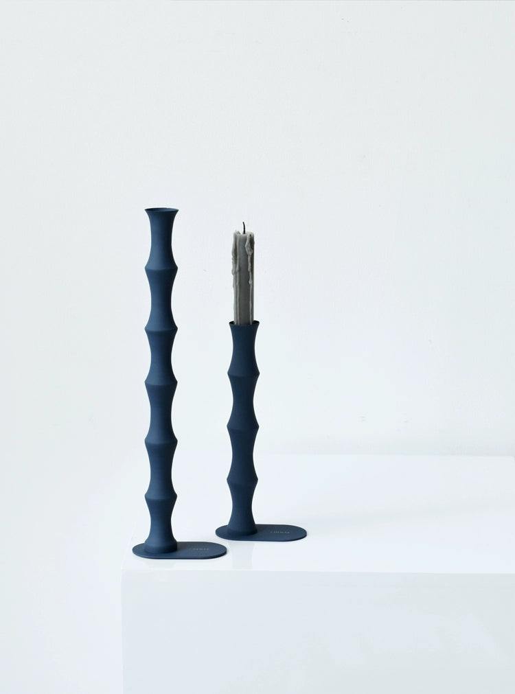 Bamboo Metal Candle Holder from maija