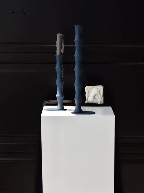 Bamboo Metal Candle Holder from maija