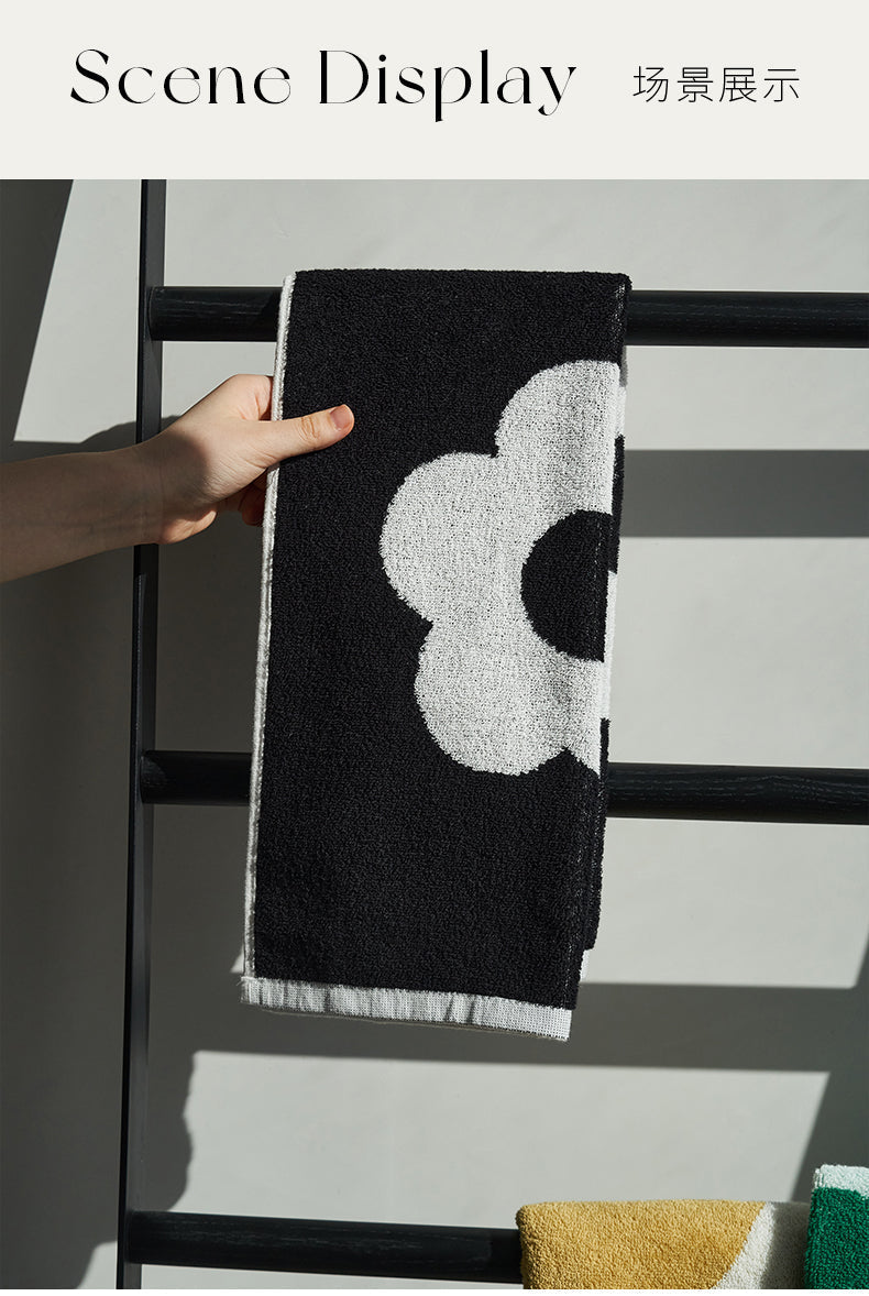 Flower Thick Cotton Towel from maija