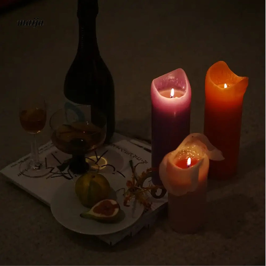 Poppy Flowering Candle from maija