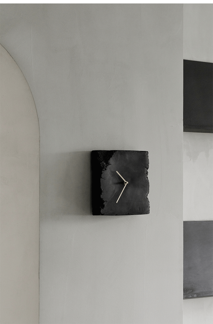 Square Marble Stone Clock from maija