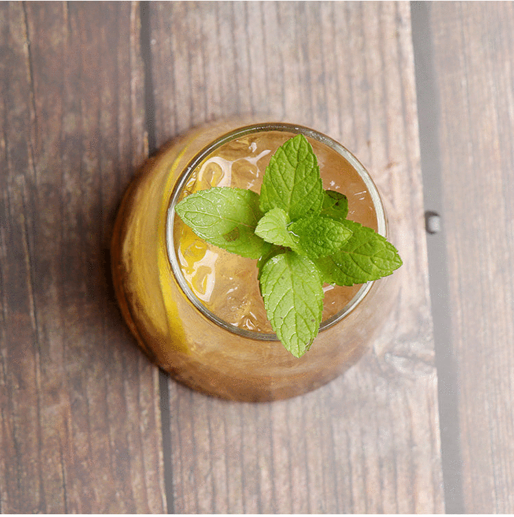 Triangle Mojito Cocktail Glass from maija
