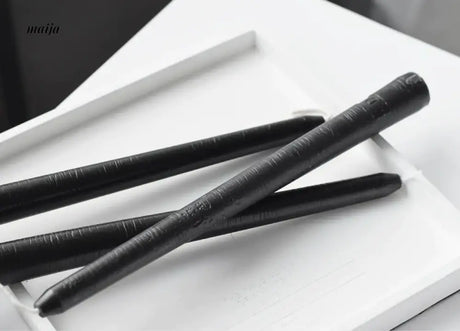 Black Cylinder Candle from oroliving