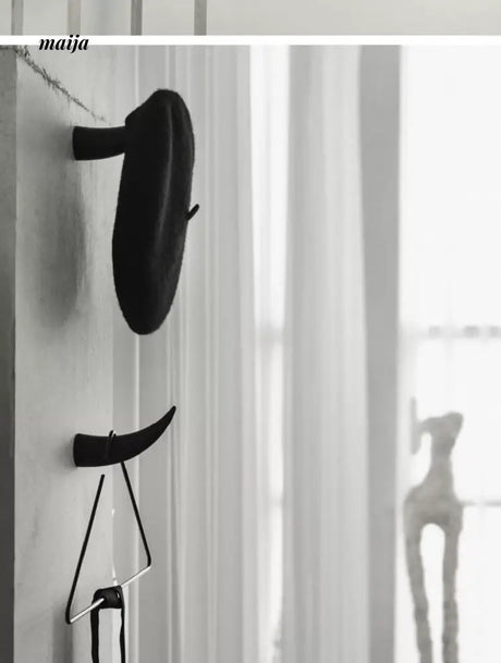 Black Horn Wall Hook from I.DEMAK