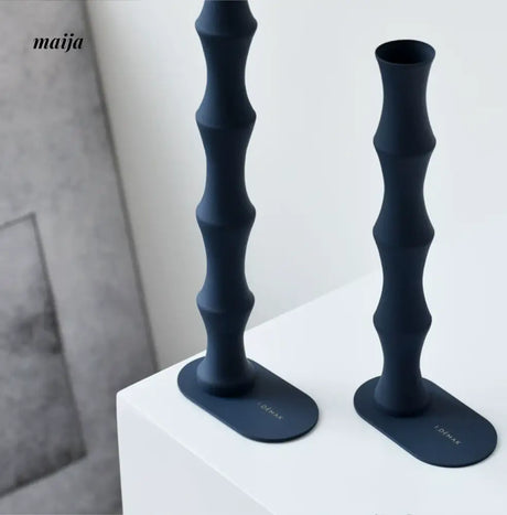 Bamboo Metal Candle Holder from maija