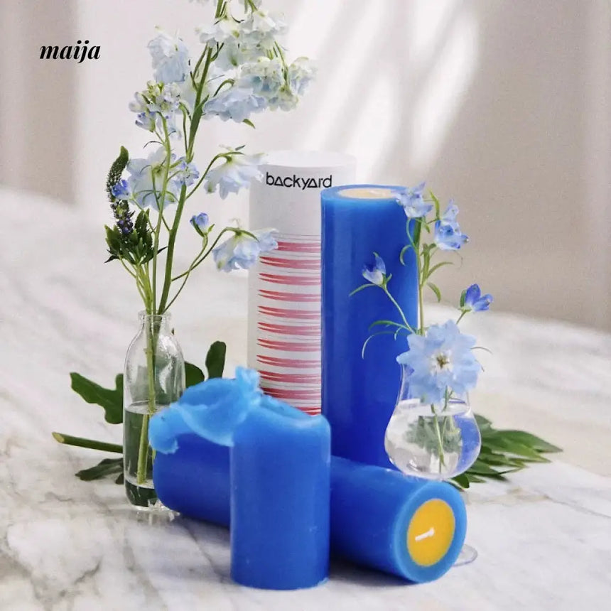 Poppy Flowering Candle from maija