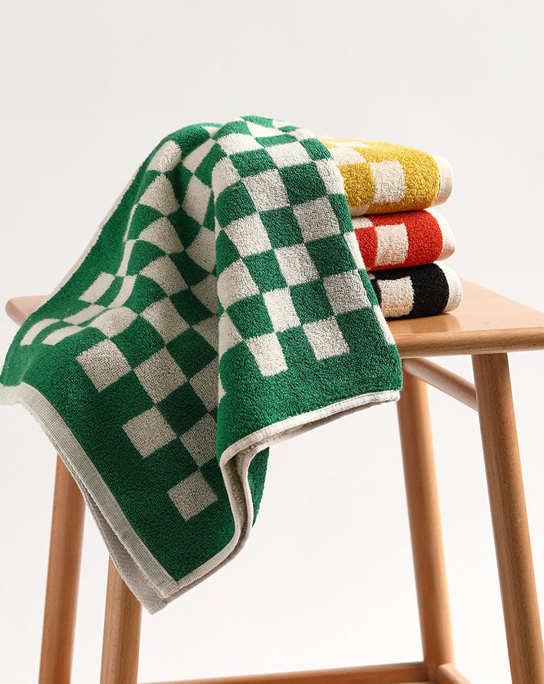 Colourful Checkmate Hand Towel from maija